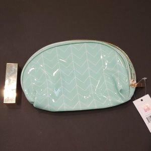 Cosmopolitan aqua cosmetics bag